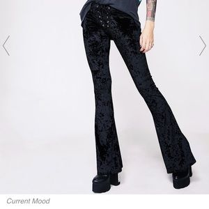 Current Mood Velvet Flares